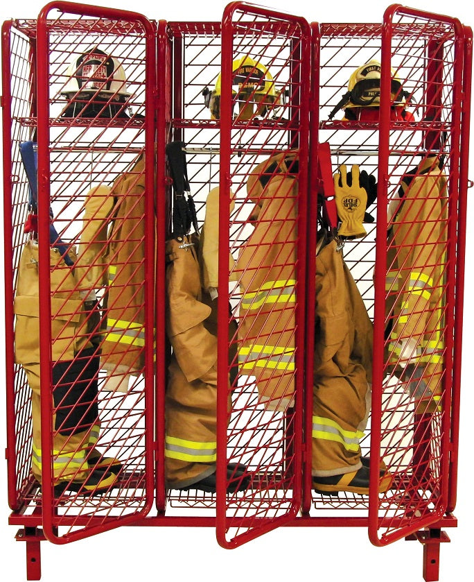 Red Rack Freestanding Single Sided Gear Storage- 24″ Compartments Sale