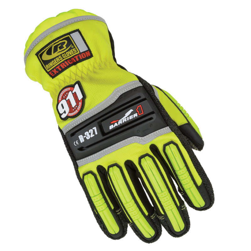 Ringers Barrier 1 Extrication Gloves, Hi Vis Green on Sale