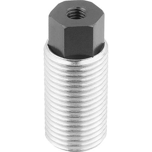 KIPP K0977.1120 SPRING PUSH-PULL PLUNGER SPRING FORCE, WITH ROTATION LOCK D=M20X1,5 L=34, FORM:I, STEEL, COMP:PIN STEEL Supply