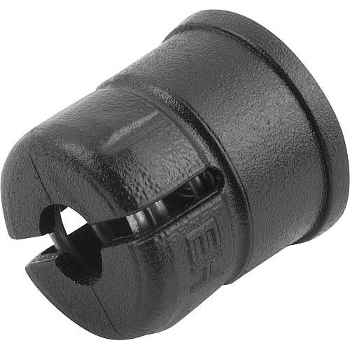 KIPP K1171.04 SPRING PLUNGER SPRING FORCE, SMOOTH VERSION, D=4 L=5, PLASTIC, COMP:STAINLESS STEEL on Sale
