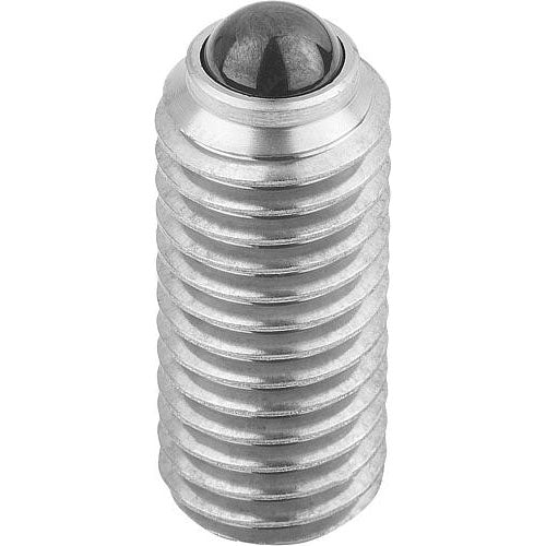 KIPP K0610.06 SPRING PLUNGER, HEXAGON SOCKET, SPRING FORCE, D=M06, L=15, STAINLESS STEEL, COMP:BALL CERAMIC Online