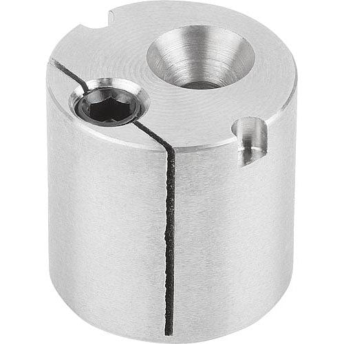 KIPP K1292.201 HOLDER ECCENTRIC D=20 H=19,8 STAINLESS STEEL, WITH CENTRE BORE, SW=3 Online Sale