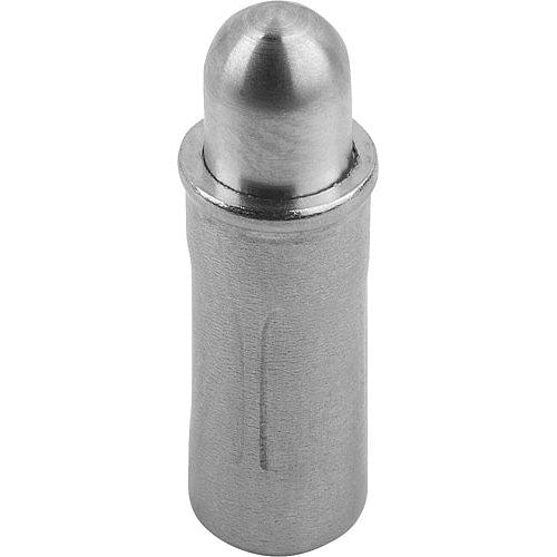 KIPP K1172.10 SPRING PLUNGER SPRING FORCE, SMOOTH VERSION, D=10 L=26, STAINLESS STEEL, COMP:STAINLESS STEEL Online now
