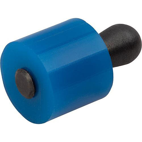 KIPP K1733.100609 LATERAL SPRING PLUNGER LIGHT SPRING FORCE D=10, D2=9,9, L1=10,3, PLASTIC BLUE, COMP:STEEL, L=9, D1=6 Online Hot Sale