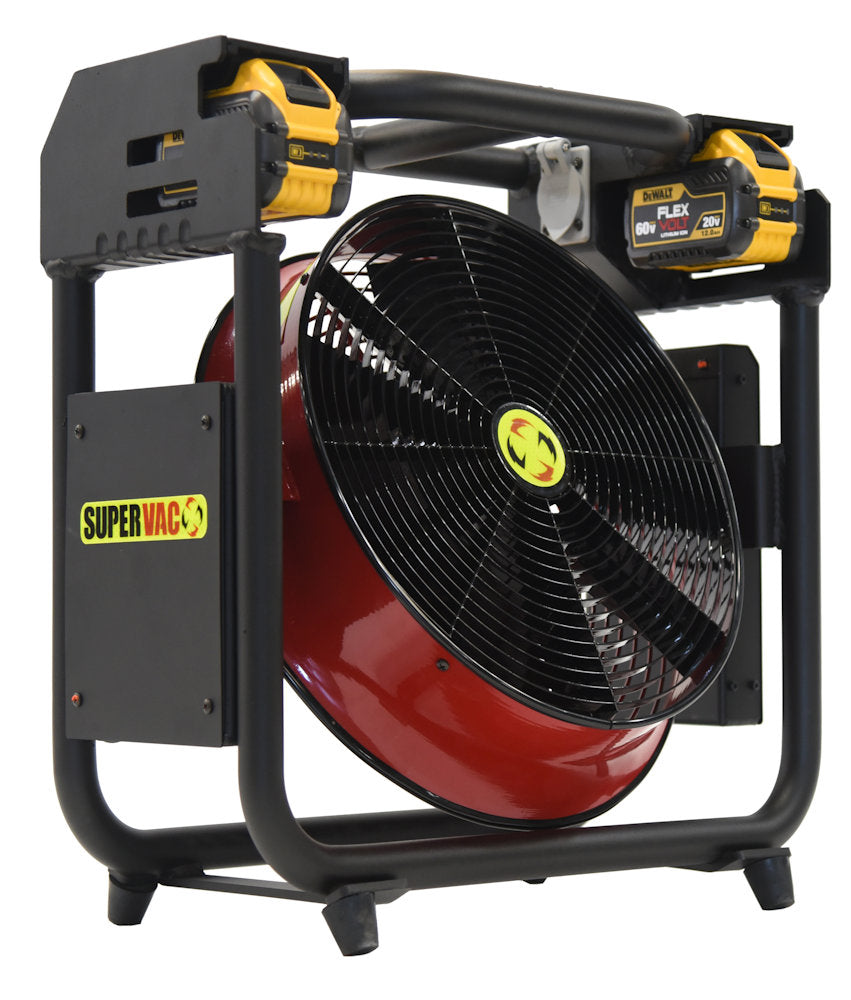 Super Vac V16-BD 16″ DeWalt Battery Powered Positive Pressure Ventilator Discount