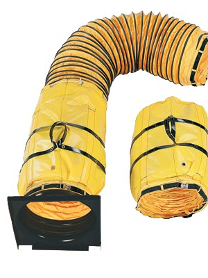 Super Vac Spiral Ducts and Adapter Fashion