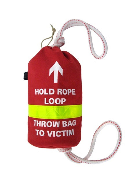 Water Rescue Throw Bag w/ 75′ Rope Supply