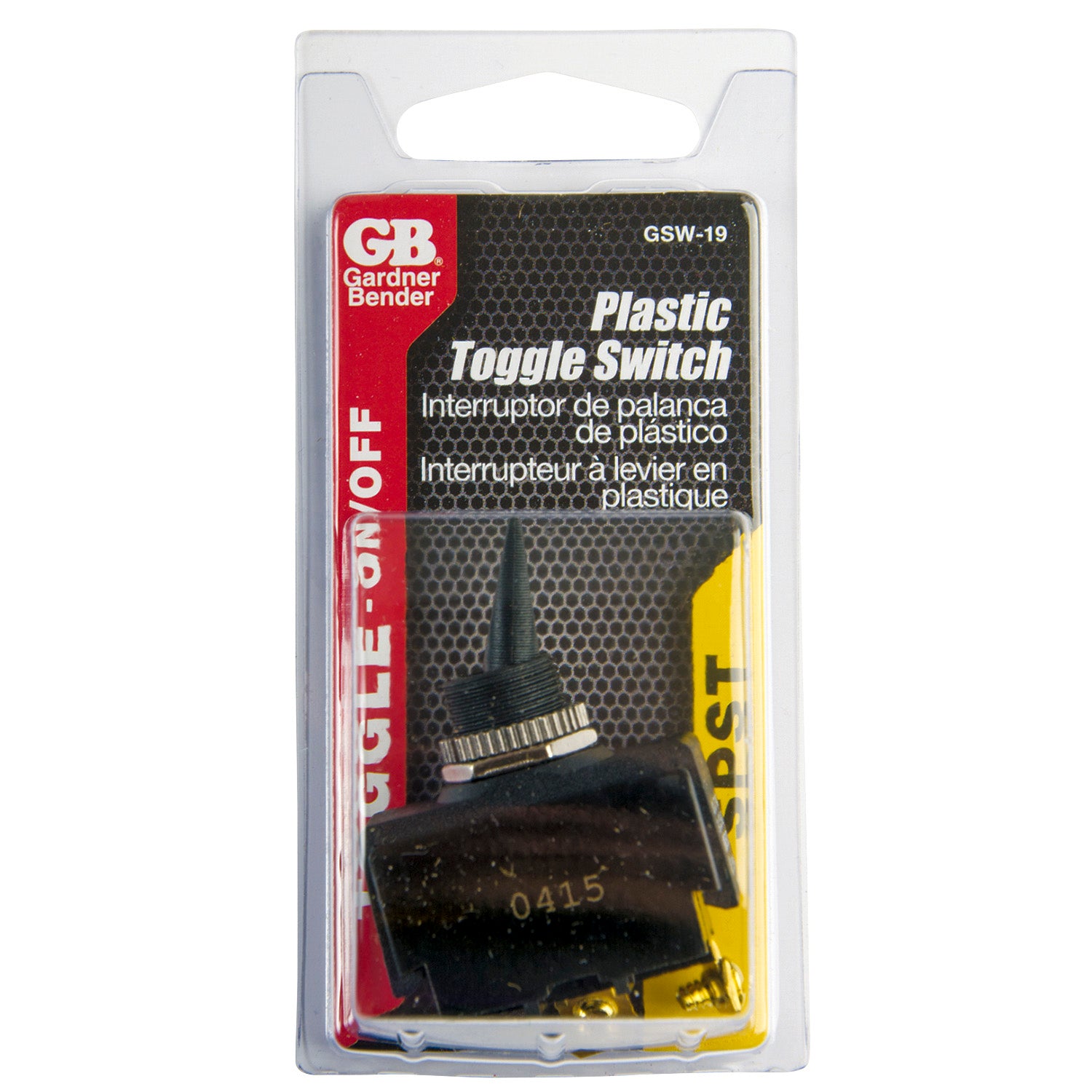Gardner Bender SPST Double Insulated, Plastic Toggle Switch, GSW-19 Online Hot Sale