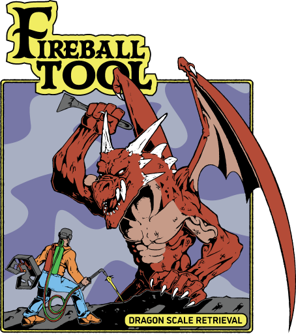 Fireball T-Shirt, D&D Style (Design 3) Hot on Sale
