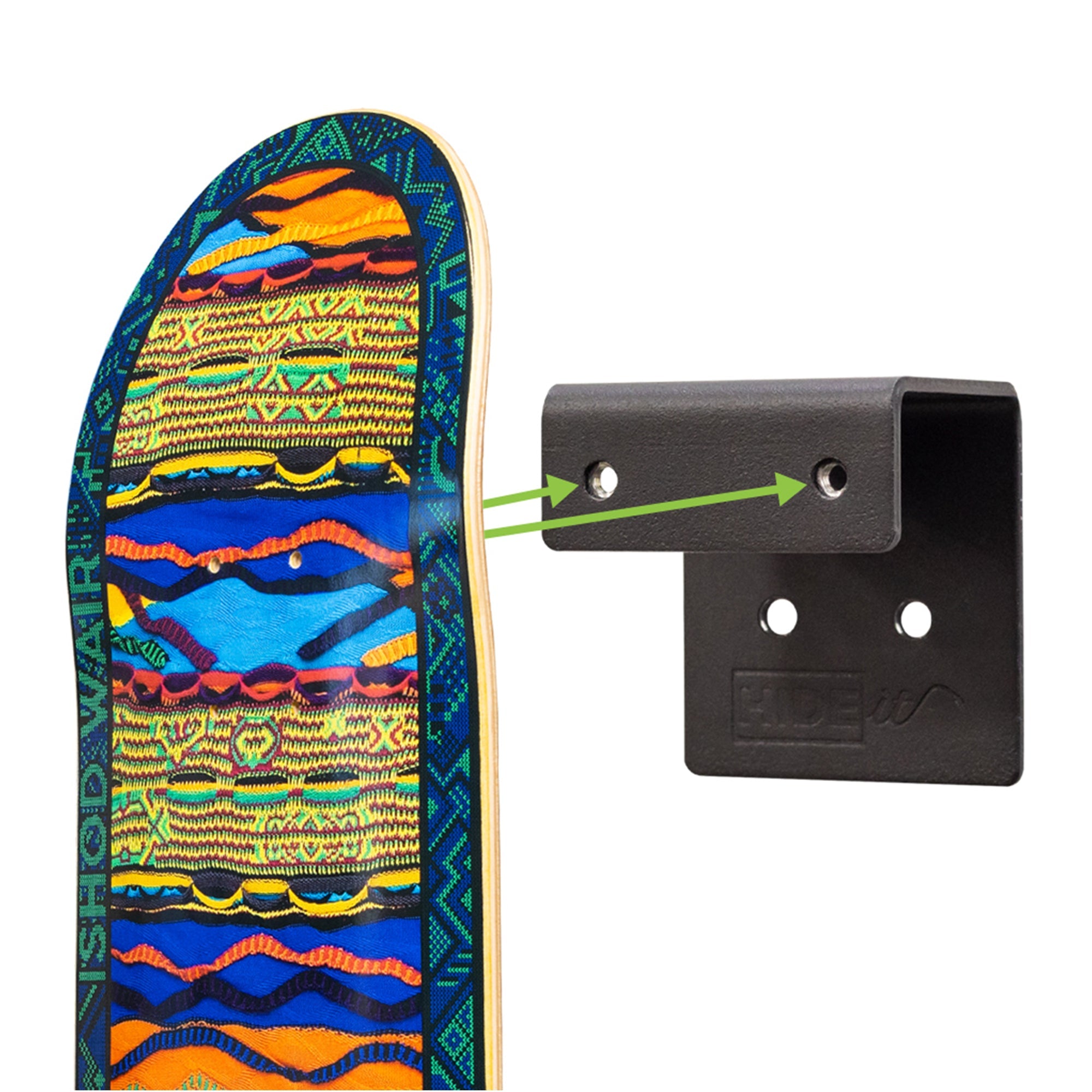 HIDEit Deck | Skateboard Deck Wall Mount on Sale