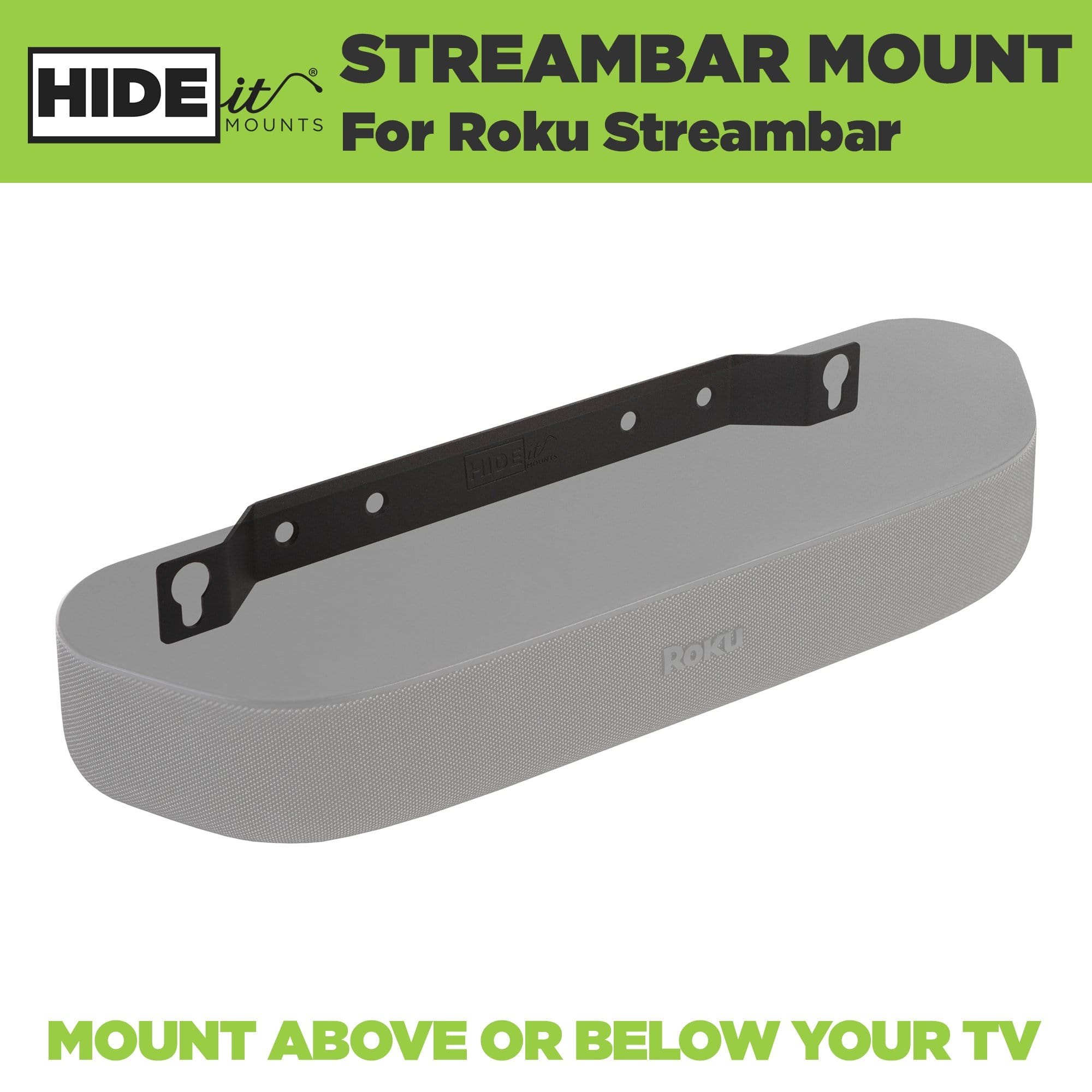 HIDEit Streambar | Roku Streambar Wall Mount Supply