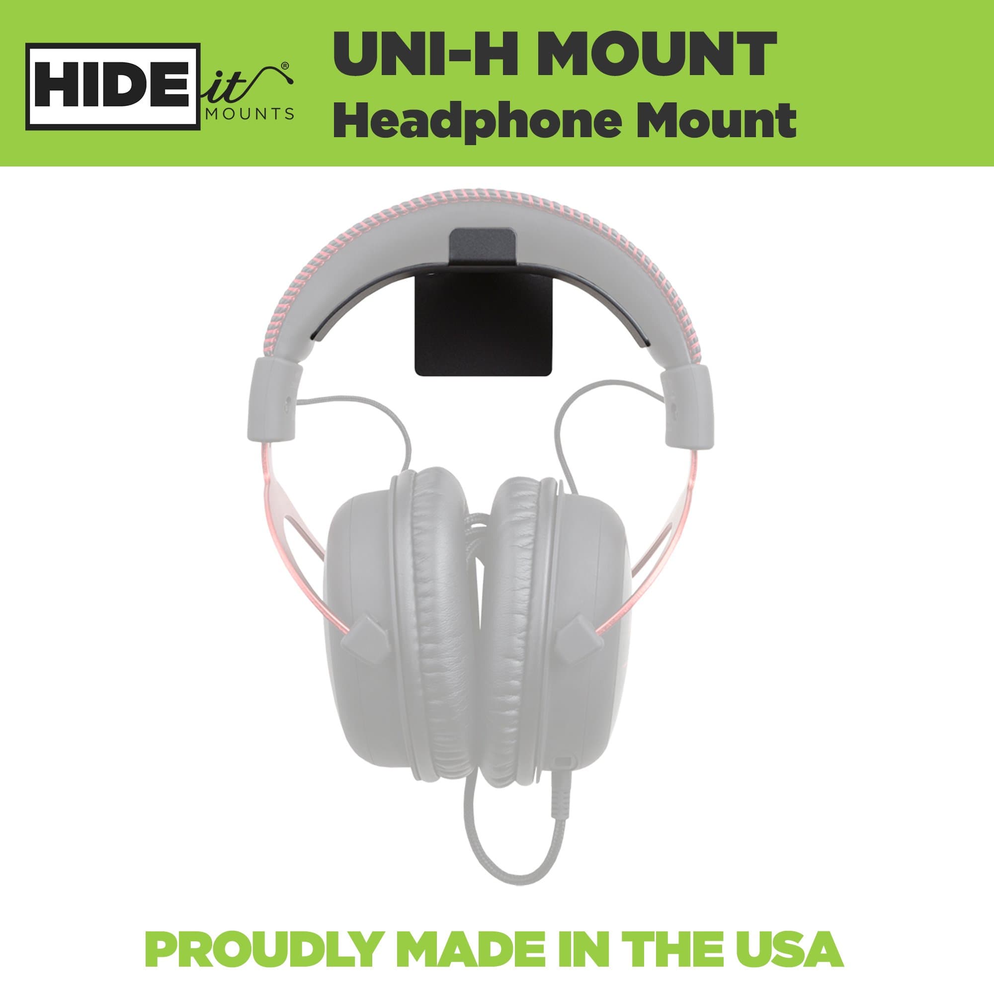HIDEit Uni-H | Universal Headset Wall Mount Online now