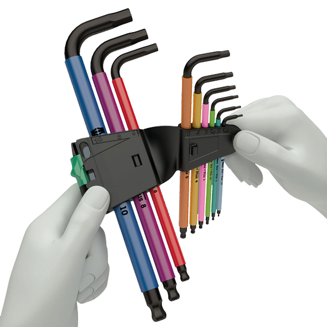 Wera 950/9 Hex-Plus L-Key Set Multicolor Hot on Sale