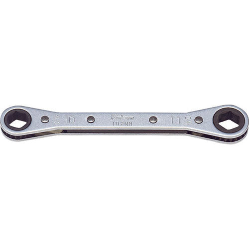 Ko-ken 102NM-8×9 Ratcheting Ring Wrench  8x9mm 6 point Length 134mm Online now