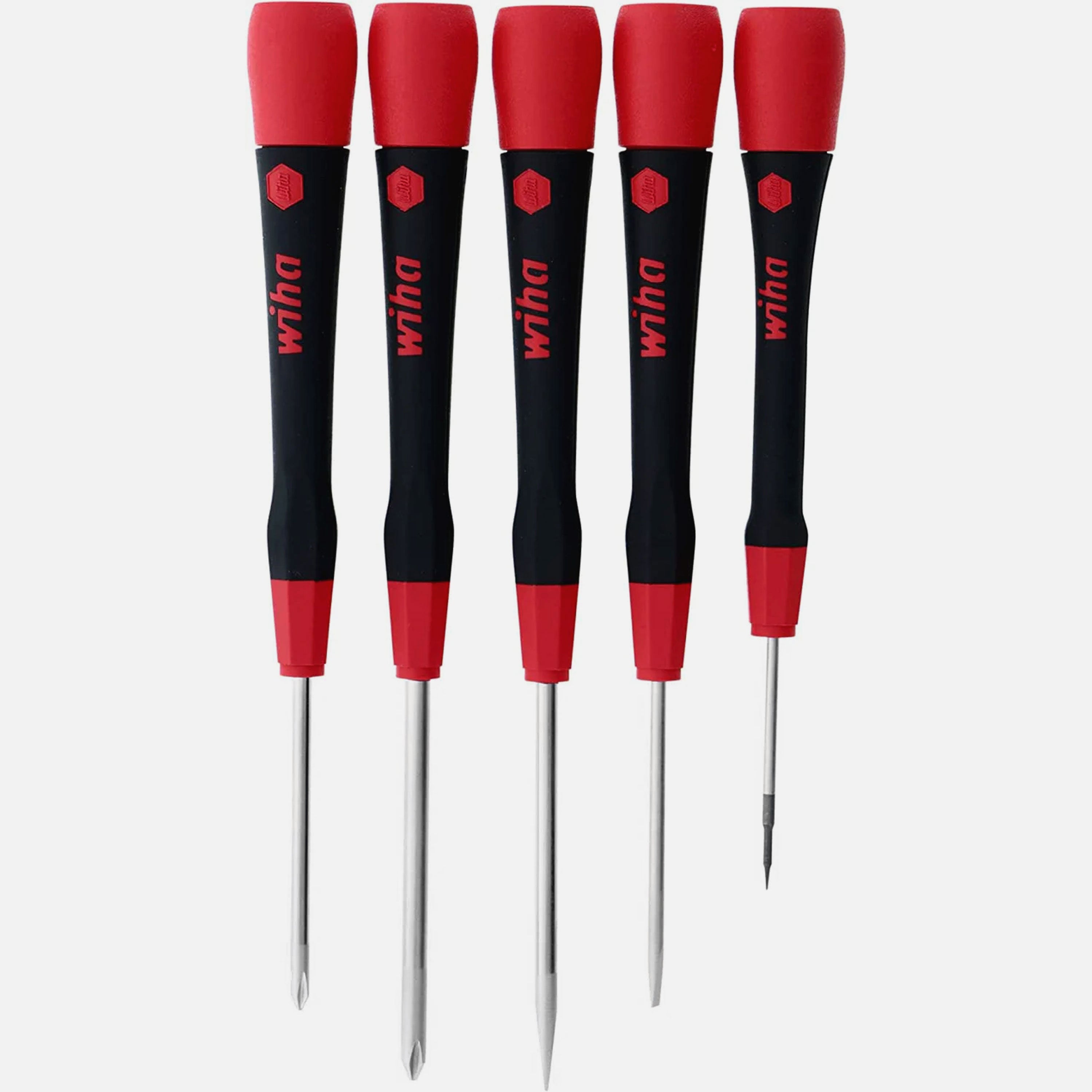 Wiha Precision Slotted & Phillips Screwdriver Set (5pc.) Supply