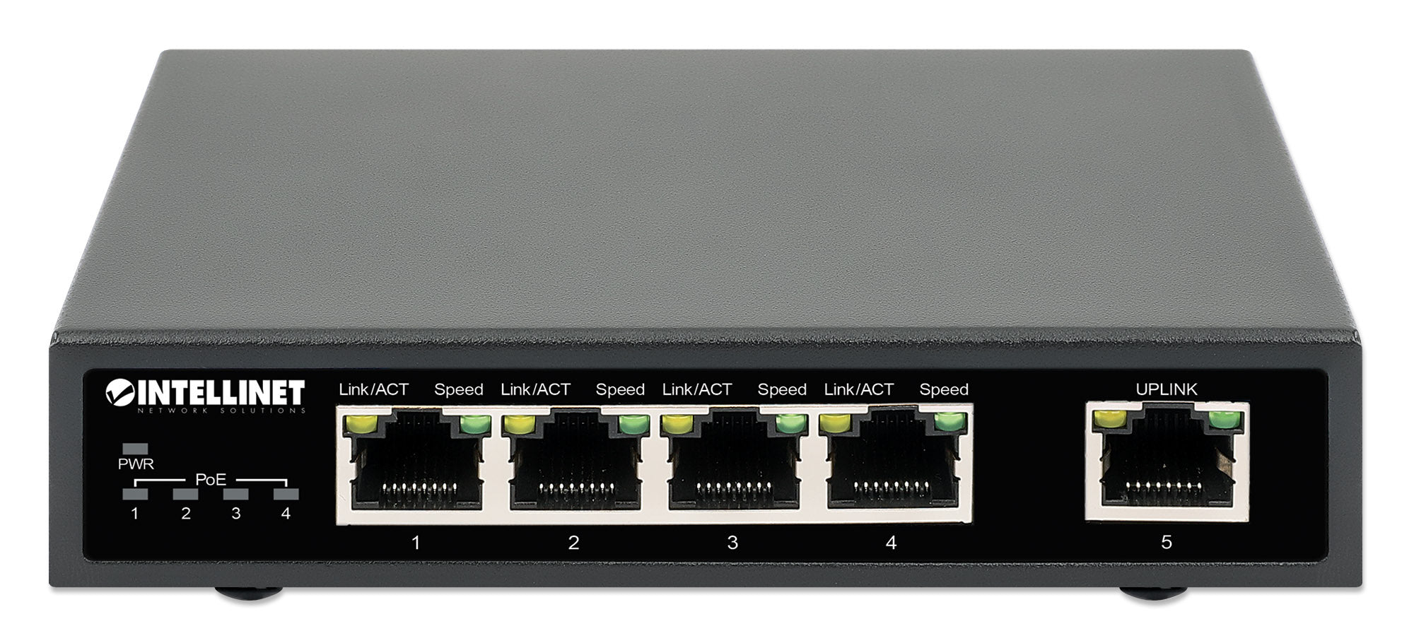 Intellinet 5-Port Gigabit Ethernet PoE+ Switch, 561839 Online Hot Sale