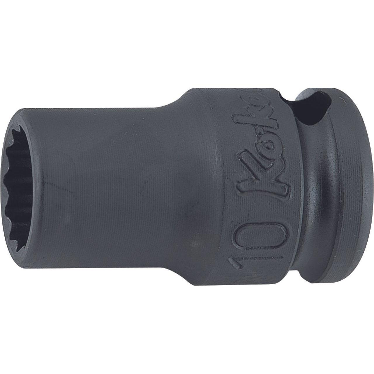 Ko-ken 13406M-19 3/8 Sq. Dr. Socket  19mm 12 point Length 32mm Thin walled Online Hot Sale