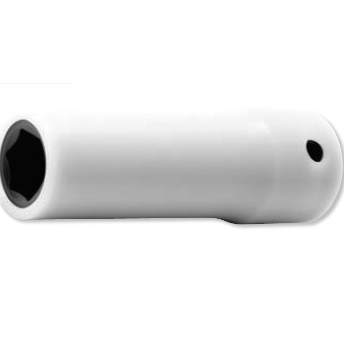 Ko-ken 14300M-16FR 1/2 Sq. Dr. Socket with Plastic Protector  16mm 6 point Length 80mm  Turnable POM cover Online Hot Sale