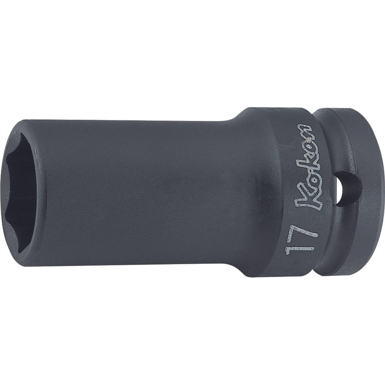 Ko-ken 14301X-12 1/2 Sq. Dr. Socket  12mm 6 point Length 60mm Thin walled Fashion