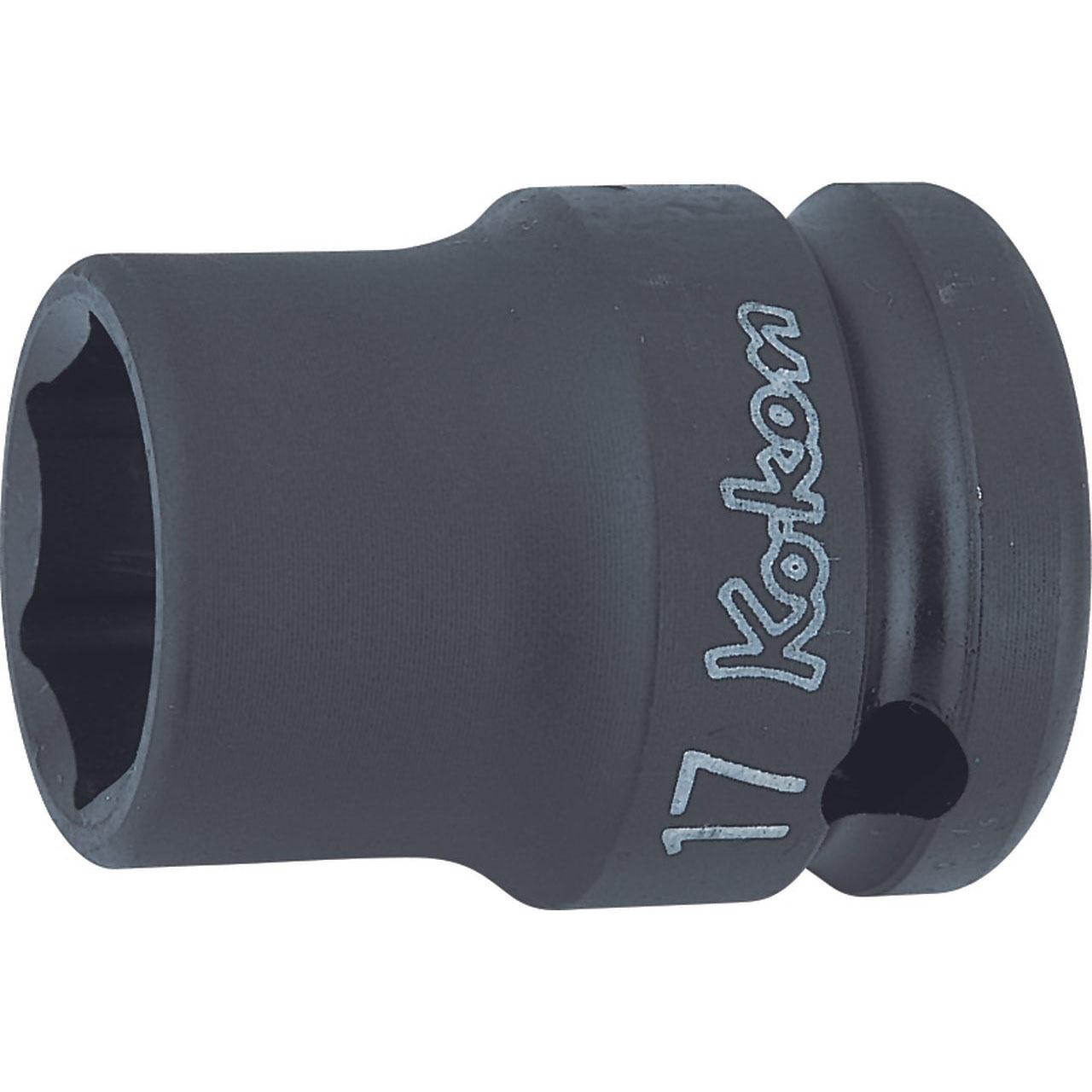Ko-ken 14401M-27 1/2 Sq. Dr. Socket  27mm 6 point Length 40mm Thin walled Fashion