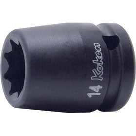 Ko-ken 14415M-27 1/2 Sq. Dr. Socket  27mm Double Square Length 46mm Discount