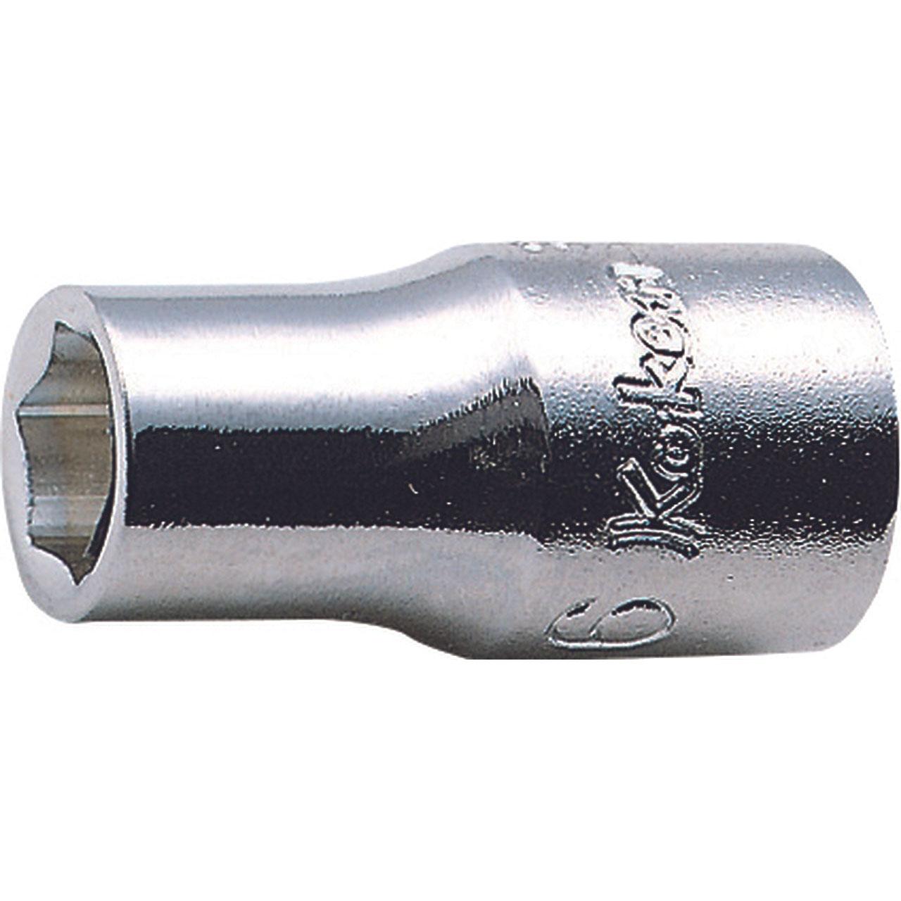 Ko-ken 2400A-1/4 1/4 Sq. Dr. Socket  1/4 6 point Length 22mm Online Sale