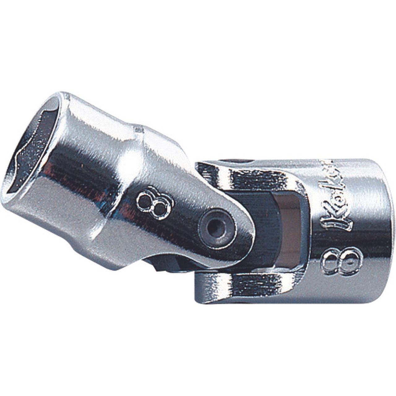 Ko-ken 2440M-12 1/4 Sq. Dr. Universal Socket  12mm 6 point Length 37mm Online Hot Sale