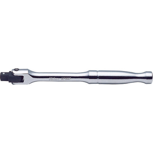 Ko-ken 2768P 1/4 Sq. Dr. Hinge Handle    Length 130mm  Polished Handle Supply
