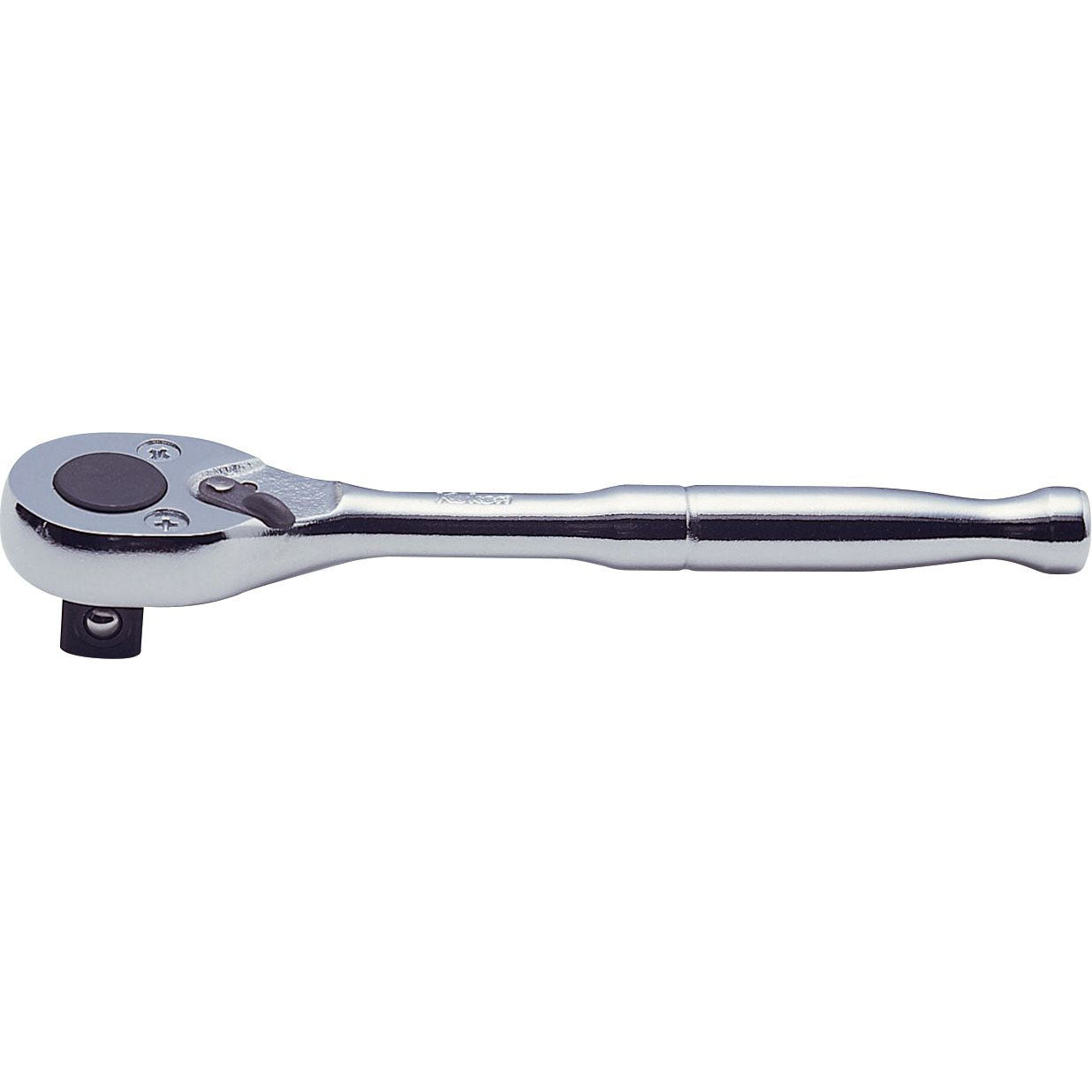 Ko-ken 2749P-3/8 3/8 Sq. Dr. Ratchet Handle  24 teeth  Length 125mm  Polished Handle Discount