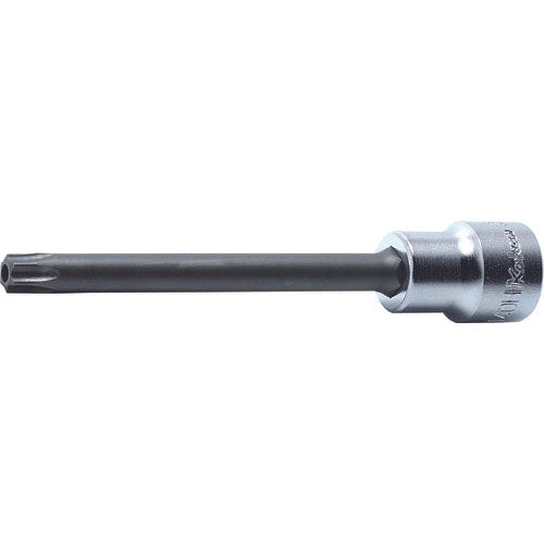 Ko-ken 3025.100R-T40H 3/8 Sq. Dr. Bit Socket TORX T40H Tamper Resistant Length 100mm Round shank Hot on Sale