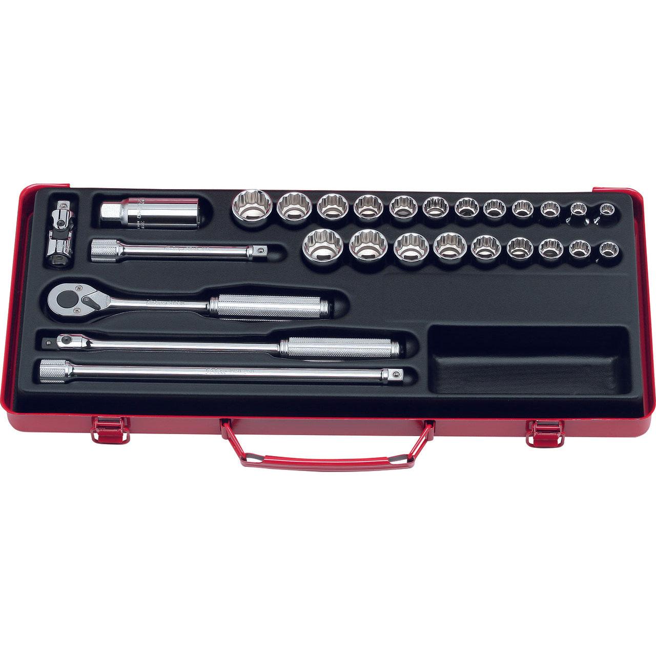 Ko-ken 3206AM 3/8 Sq. Dr. Socket set   12 point   27 pieces Online now