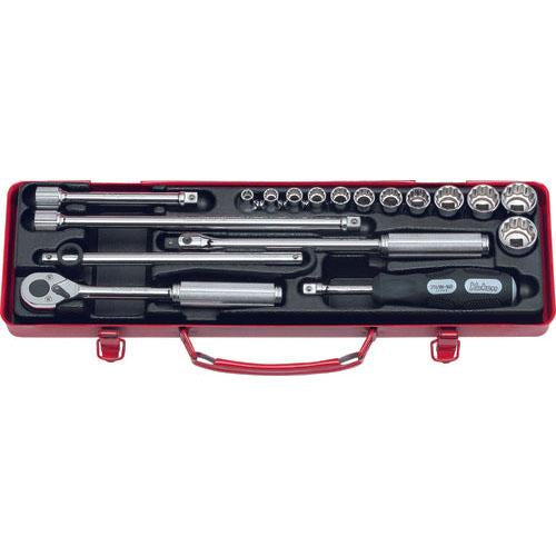 Ko-ken 3221M 3/8 Sq. Dr. Socket set   12 point   18 pieces Online