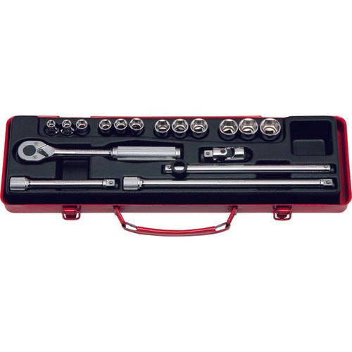 Ko-ken 3250M 3/8 Sq. Dr. Socket set   6 point   17 pieces Discount