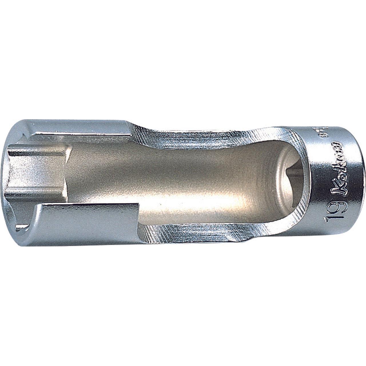Ko-ken 3300FN-17 3/8 Sq. Dr. Socket  17mm Flare Nut Length 80mm Hot on Sale
