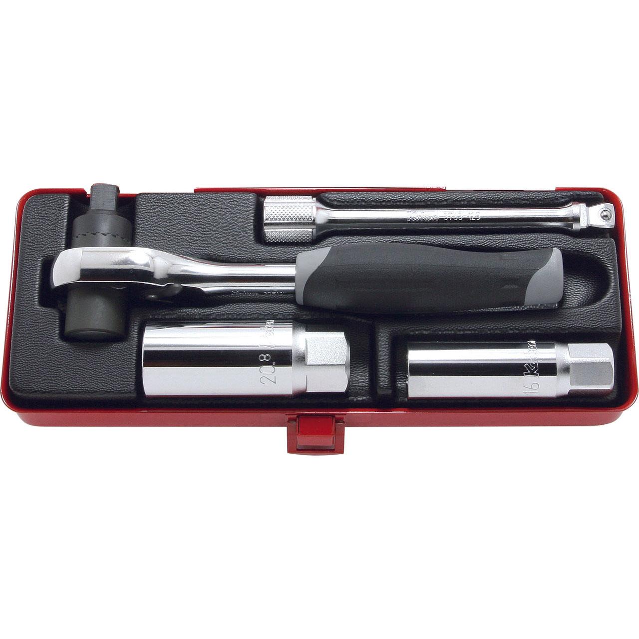 Ko-ken 3225A 3/8 Sq. Dr. Torque Ratchet Set     For Spark Plug 4 pieces Fashion