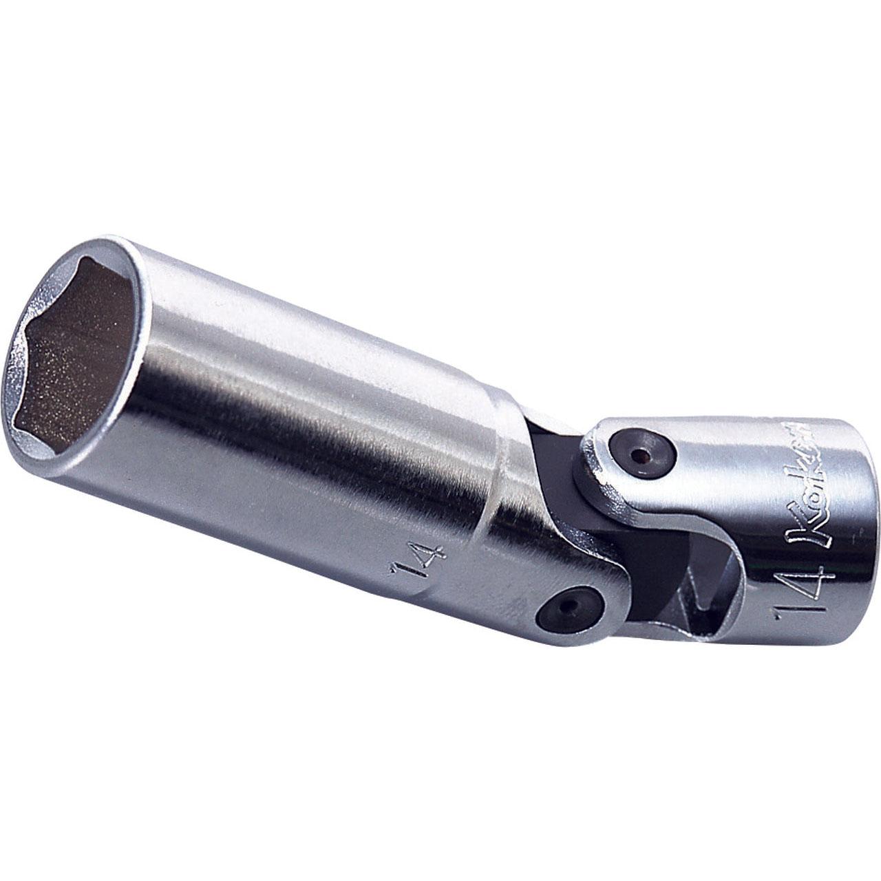 Ko-ken 3340M.75-17 3/8 Sq. Dr. Universal Socket  17mm  Length 75mm Sale
