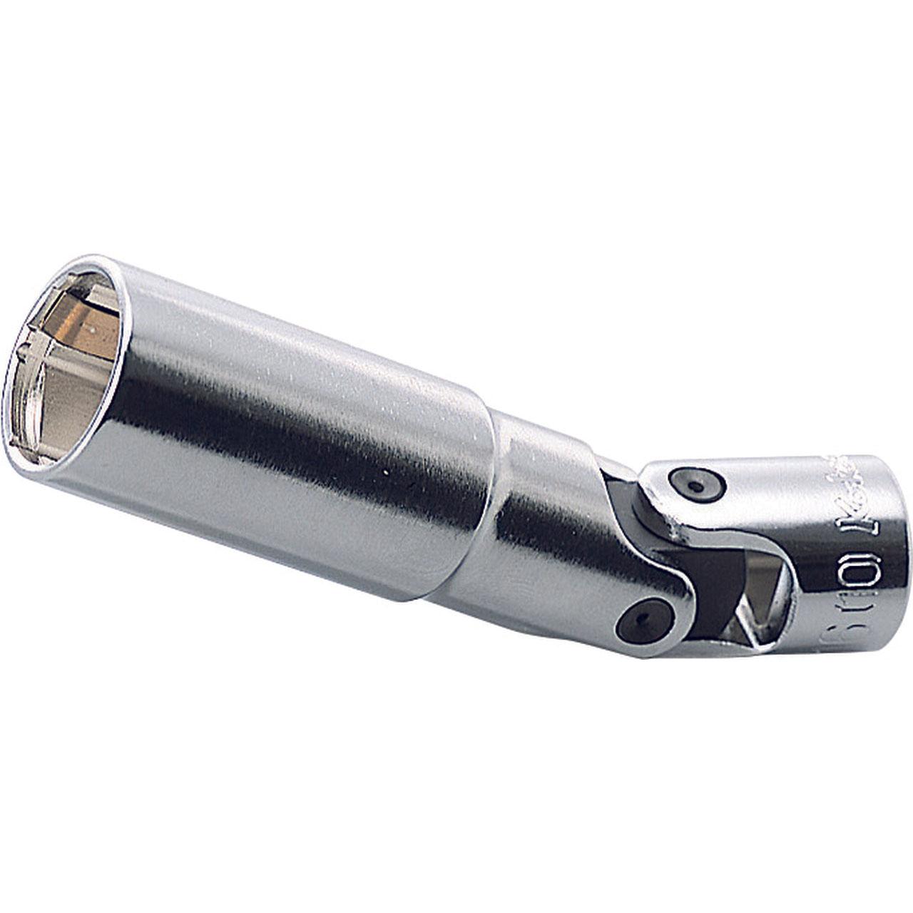 Ko-ken 3340C-16 3/8 Sq. Dr. Universal Spark Plug Socket  16mm 6 point Length 88mm Spring Clip Online