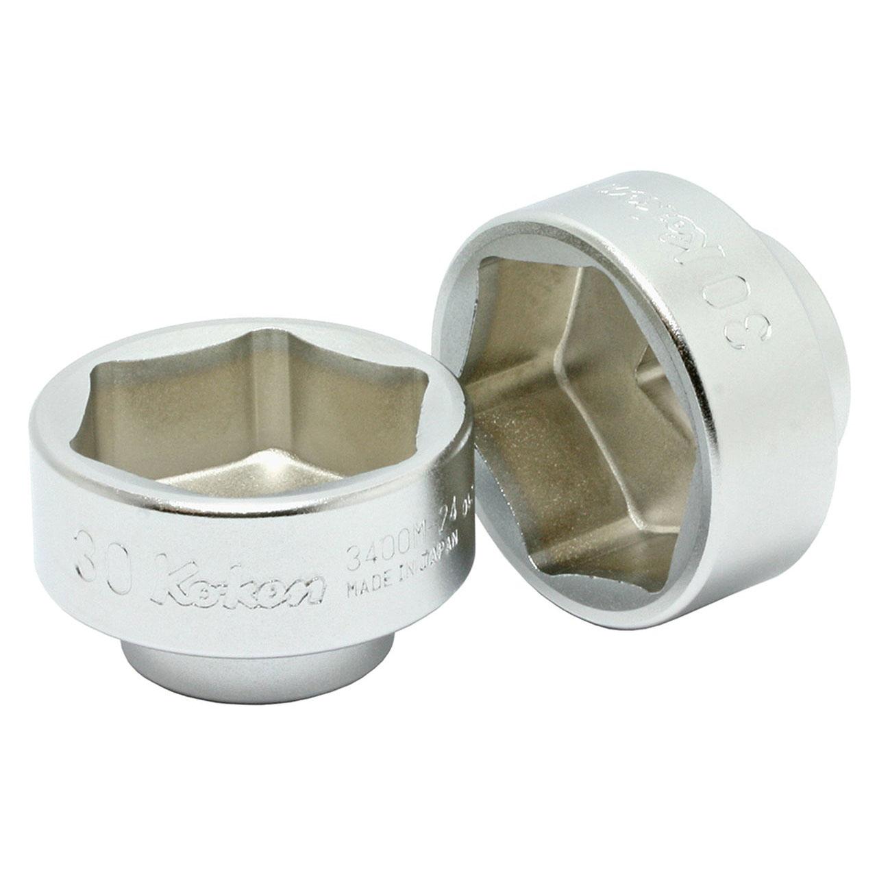 Ko-ken 3400M.24-36 3/8 Sq. Dr. Socket  36mm 6 point Length 24mm Supply