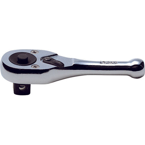 Ko-ken 3749SB-1/2 1/2 Sq. Dr. Ratchet Handle  24 teeth Short Length 110mm Push Button Supply
