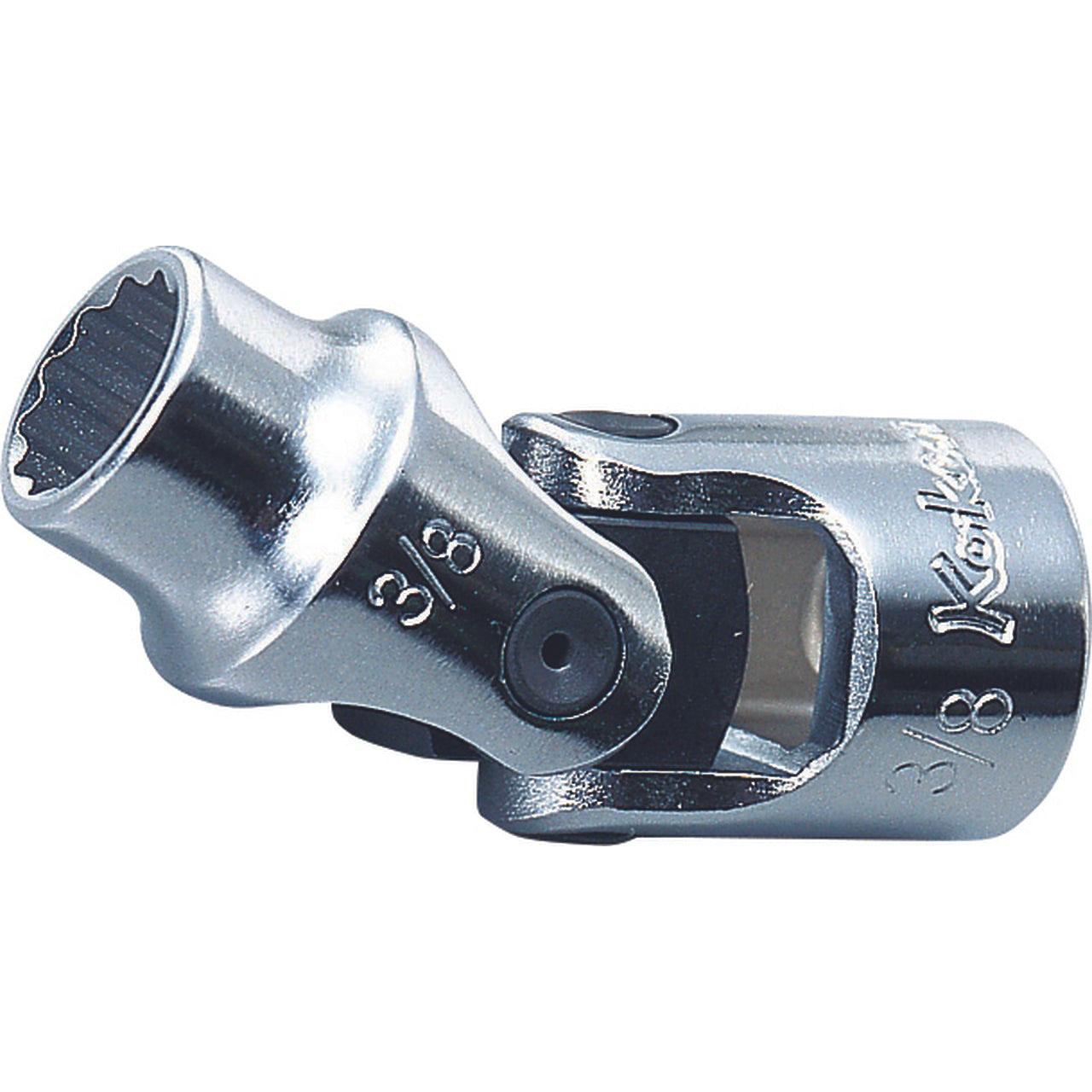Ko-ken 3445M-21 3/8 Sq. Dr. Universal Socket  21mm 12 point Length 56.5mm Discount