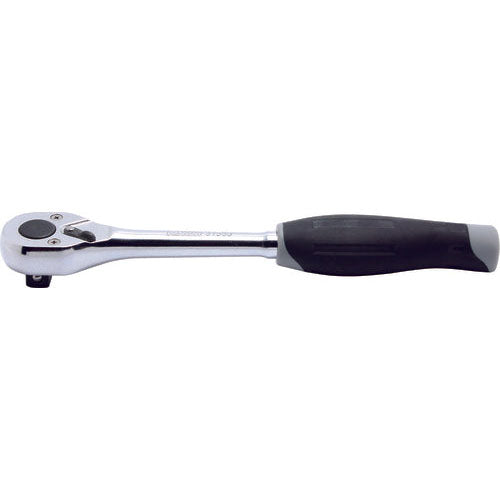 Ko-ken 3753J 3/8 Sq. Dr. Ratchet Handle  24 teeth  Length 200mm  Plastic Handle Fashion