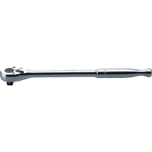 Ko-ken 3753P-250 3/8 Sq. Dr. Ratchet Handle  24 teeth Long Length 250mm  Polished Handle Supply