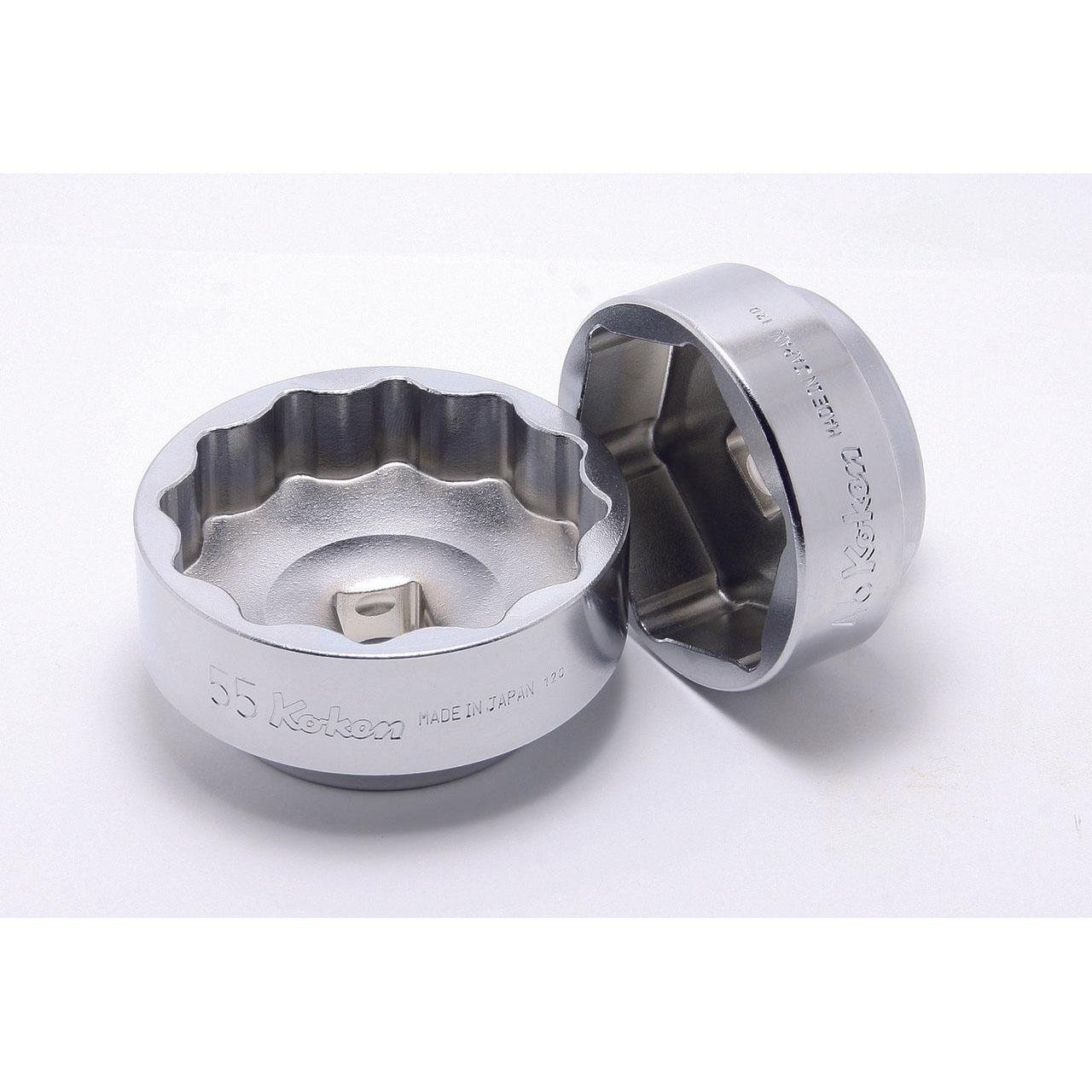 Ko-ken 4400M-41DU 1/2 Sq. Dr. Socket  41mm 6 point Length 28mm For Rear Wheel Nut  Motorcycle Supply