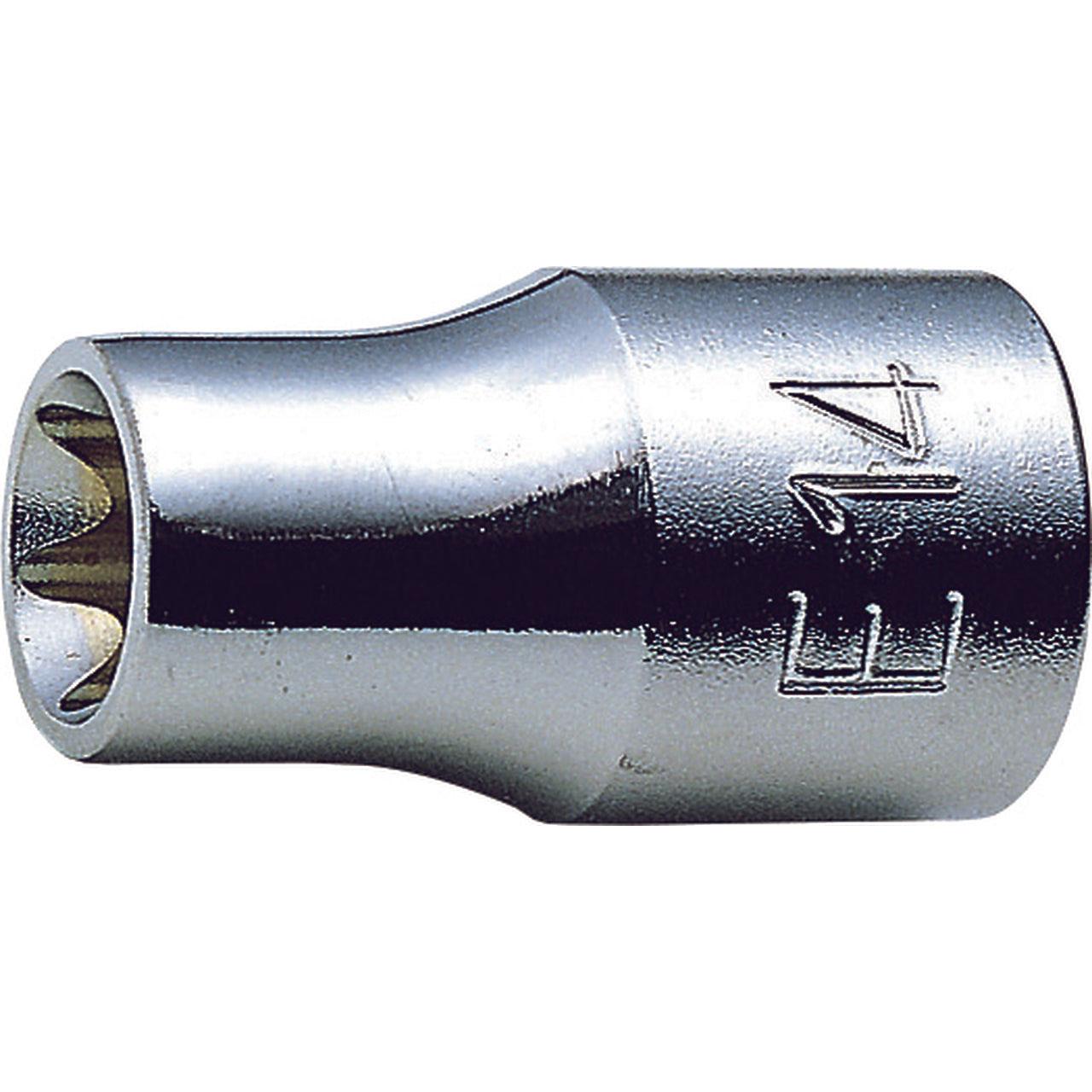 Ko-ken 4425-E20 1/2 Sq. Dr. Socket TORX E20  Length 37mm Fashion