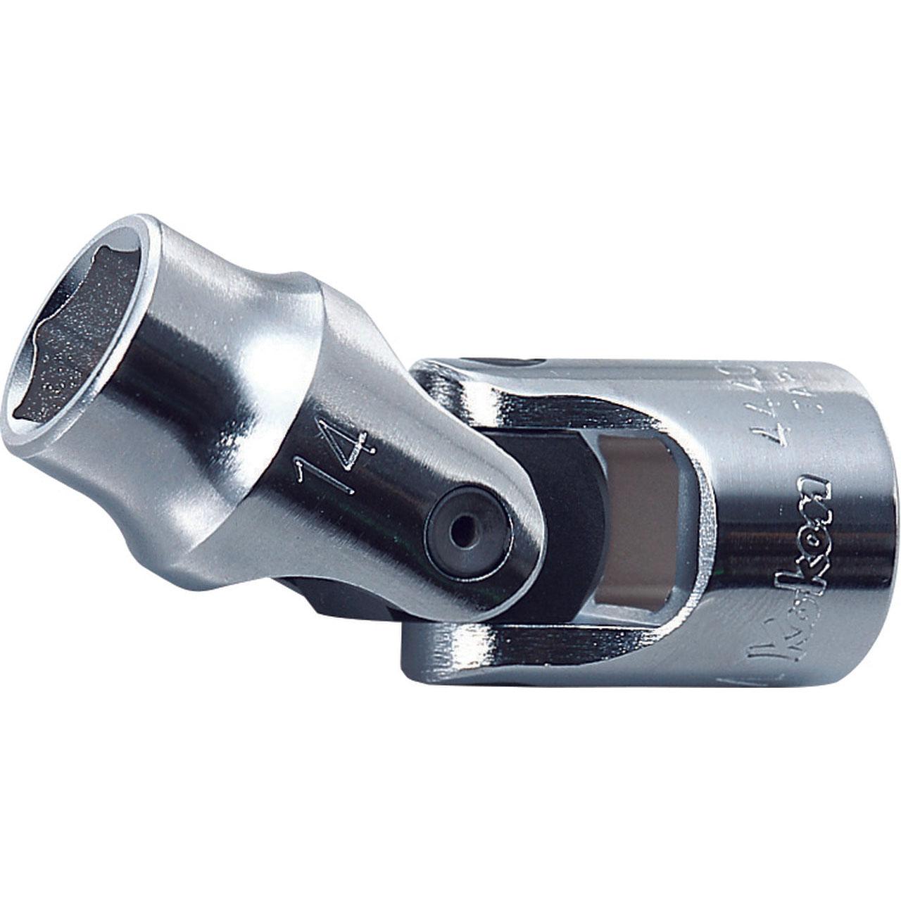 Ko-ken 4440M-18 1/2 Sq. Dr. Universal Socket  18mm 6 point Length 69mm Hot on Sale