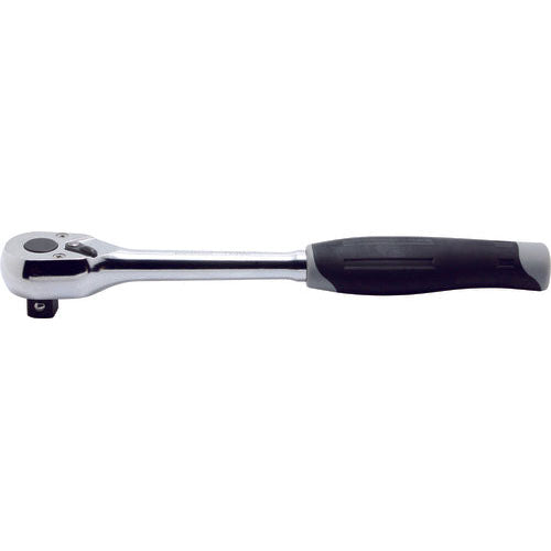 Ko-ken 4750JB 1/2 Sq. Dr. Ratchet Handle  30 teeth  Length 250mm Push Button Plastic Handle Supply