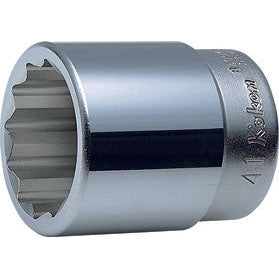 Ko-ken 8405M-90 1 Sq. Dr. Socket  90mm 12 point Length 100mm Fashion