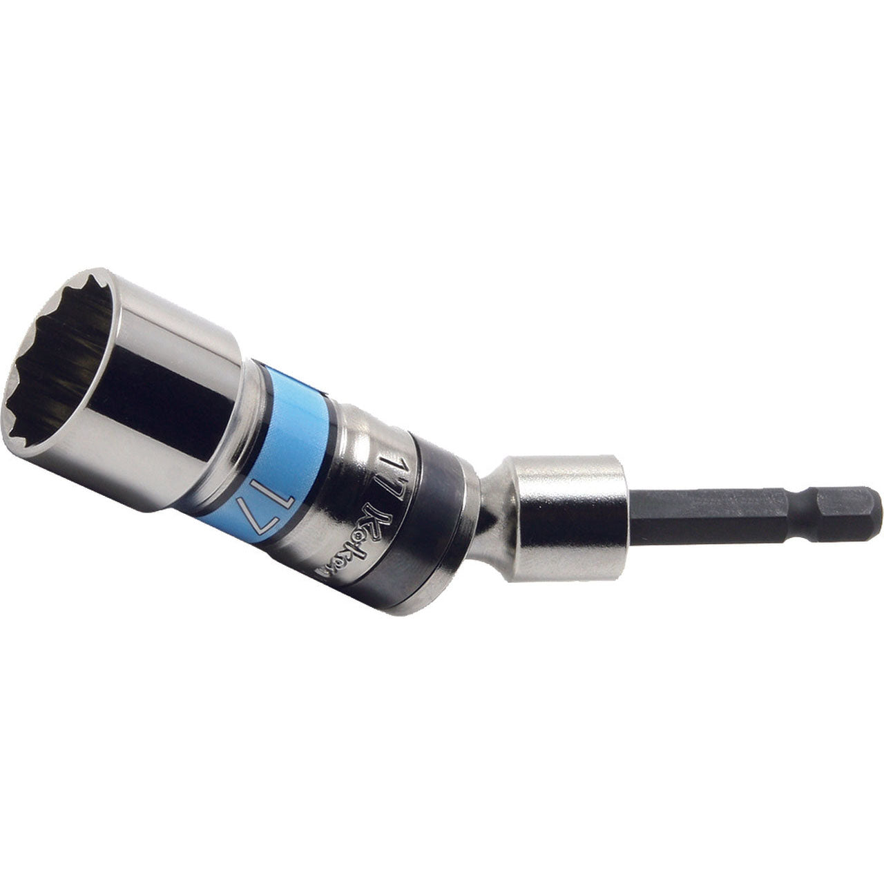 Ko-ken BD011SE-22 1/4 Hex Dr. Universal Long Socket  22mm 12 point 100mm Online now