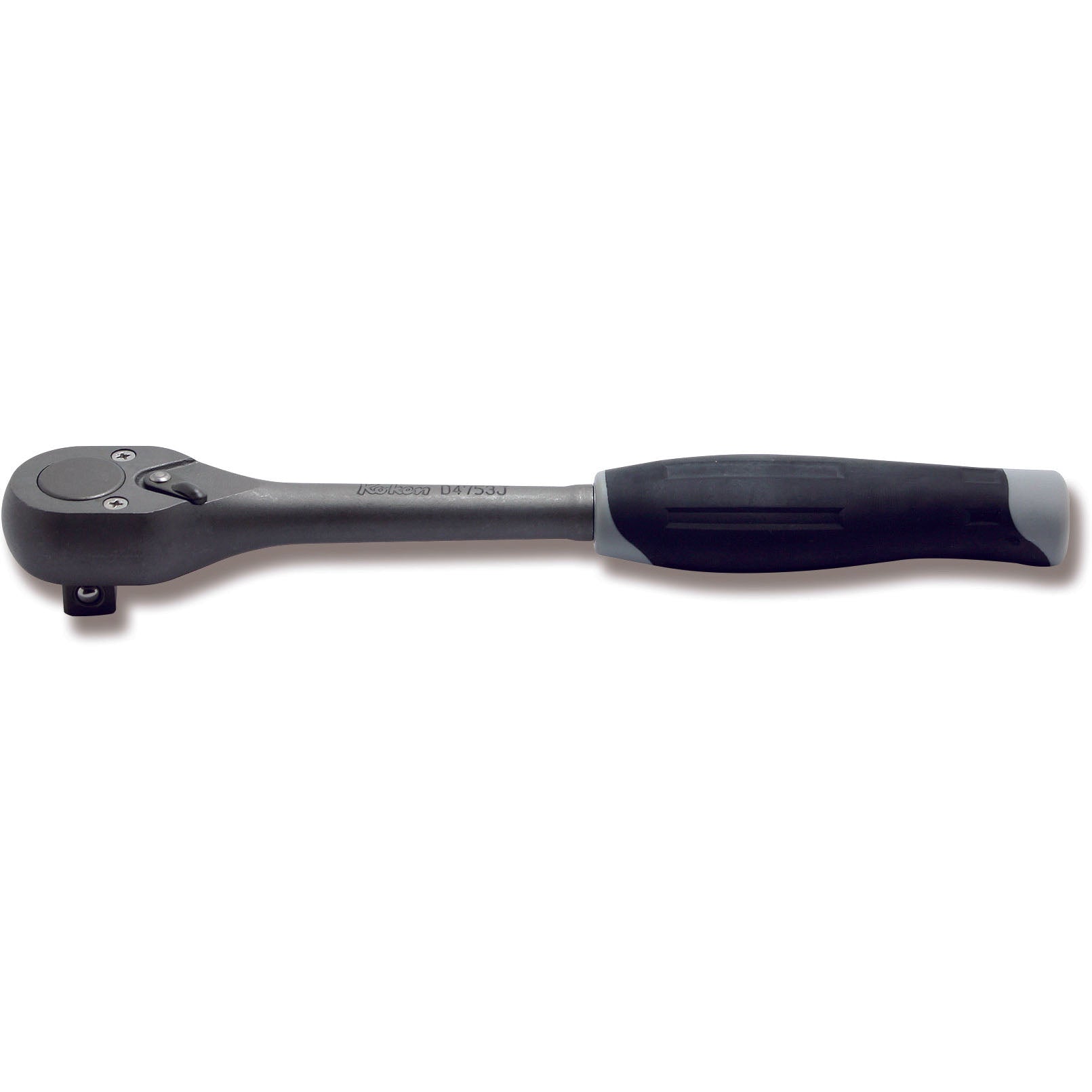 Ko-ken D4753J 1/2 Sq. Dr. Ratchet Handle  24 teeth  250mm  Plastic Handle Online Sale