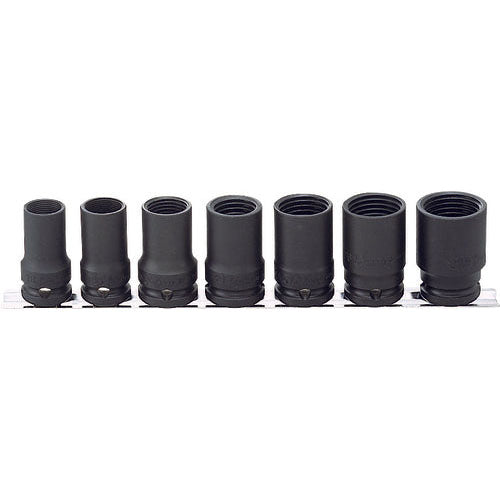 Ko-ken RS14124/7 1/2 Sq. Dr. Lock Nut Buster Set  17-27.5mm   For Lock Nut 7 pieces Supply